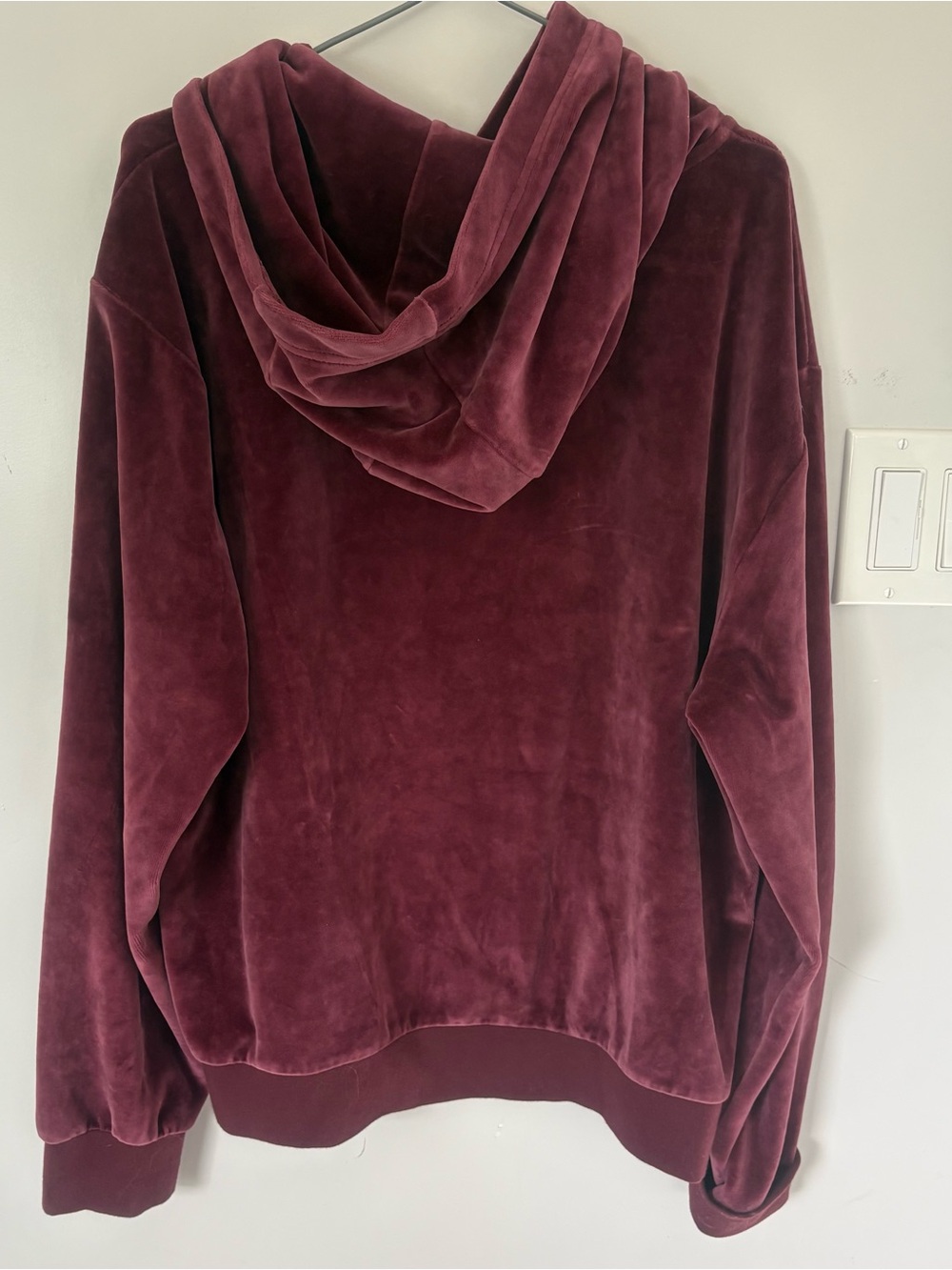 TNA by Aritzia Velour Pullover Hoodie — Size XL - Picture 4 of 6